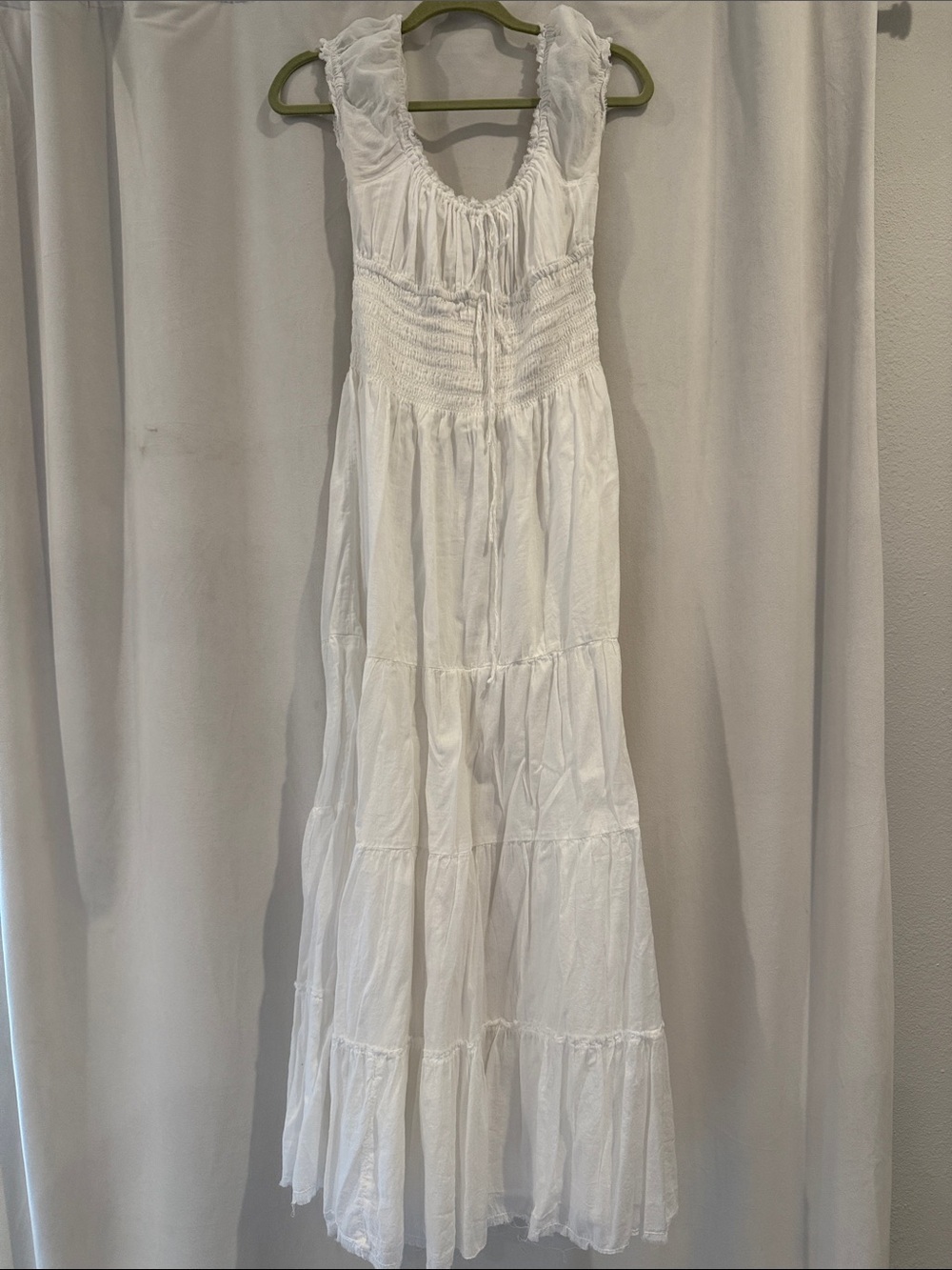 BDG Urban Outfitters Sienna Cap Sleeve Long Dress